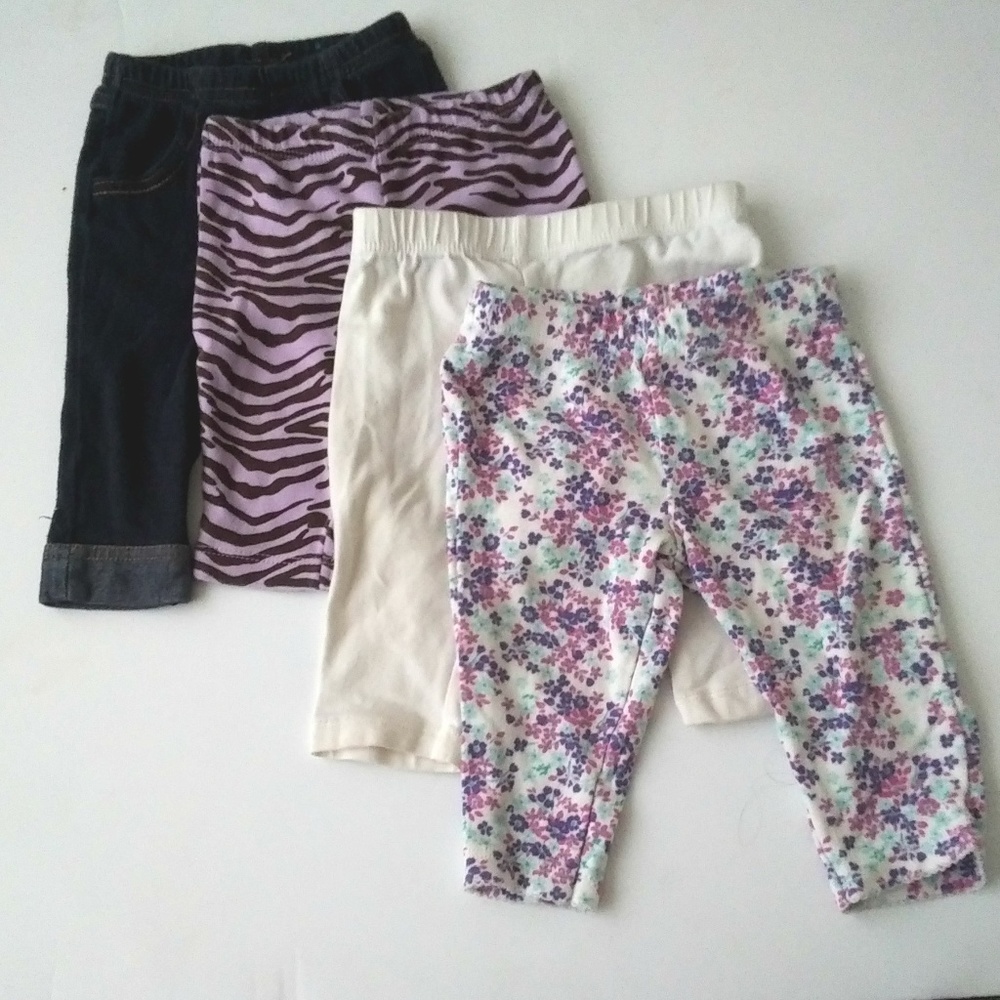 4 pack baby leggings